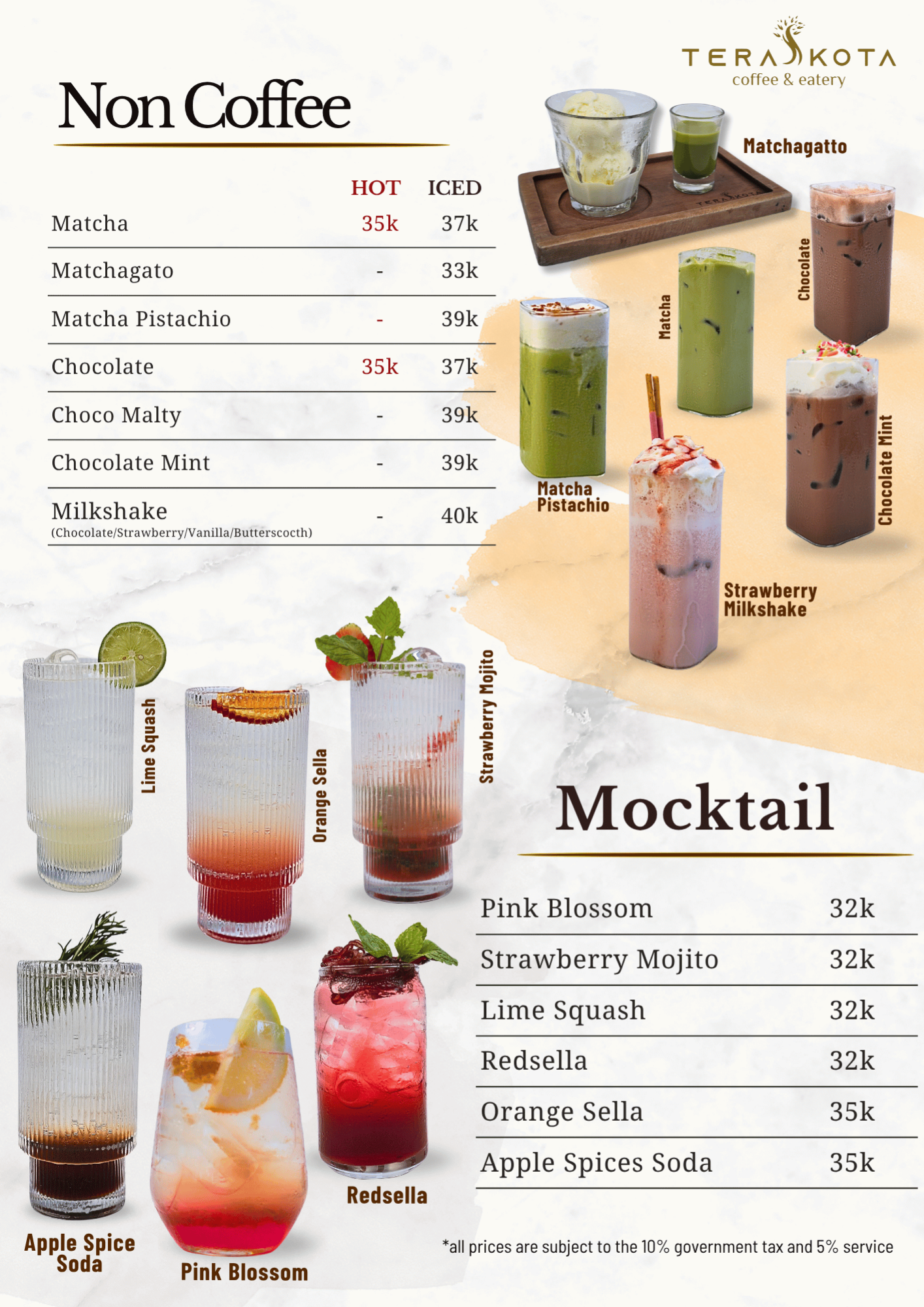 Non Coffee - Mocktail