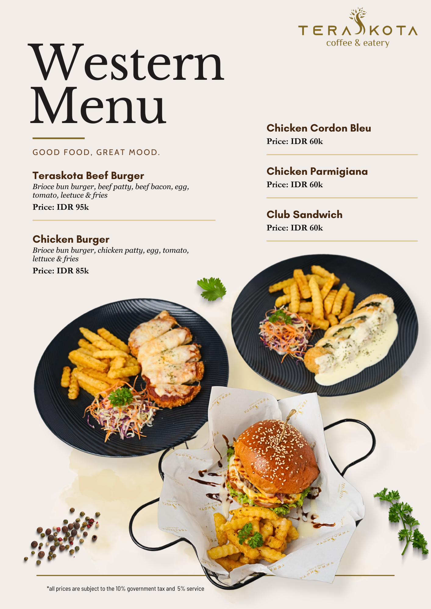 Western Menu
