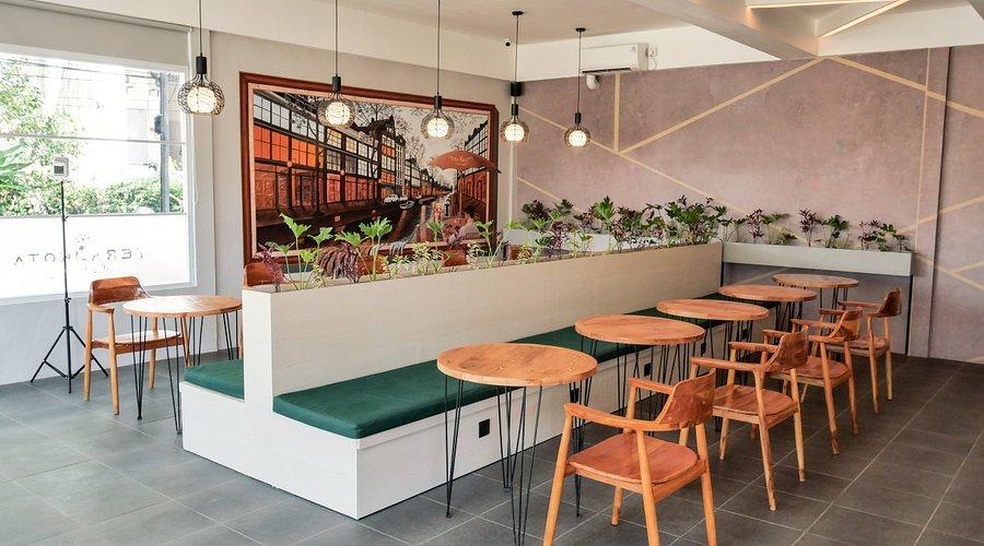 indoor seating area