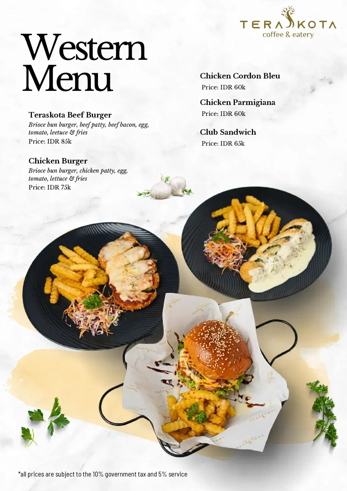 Western Menu