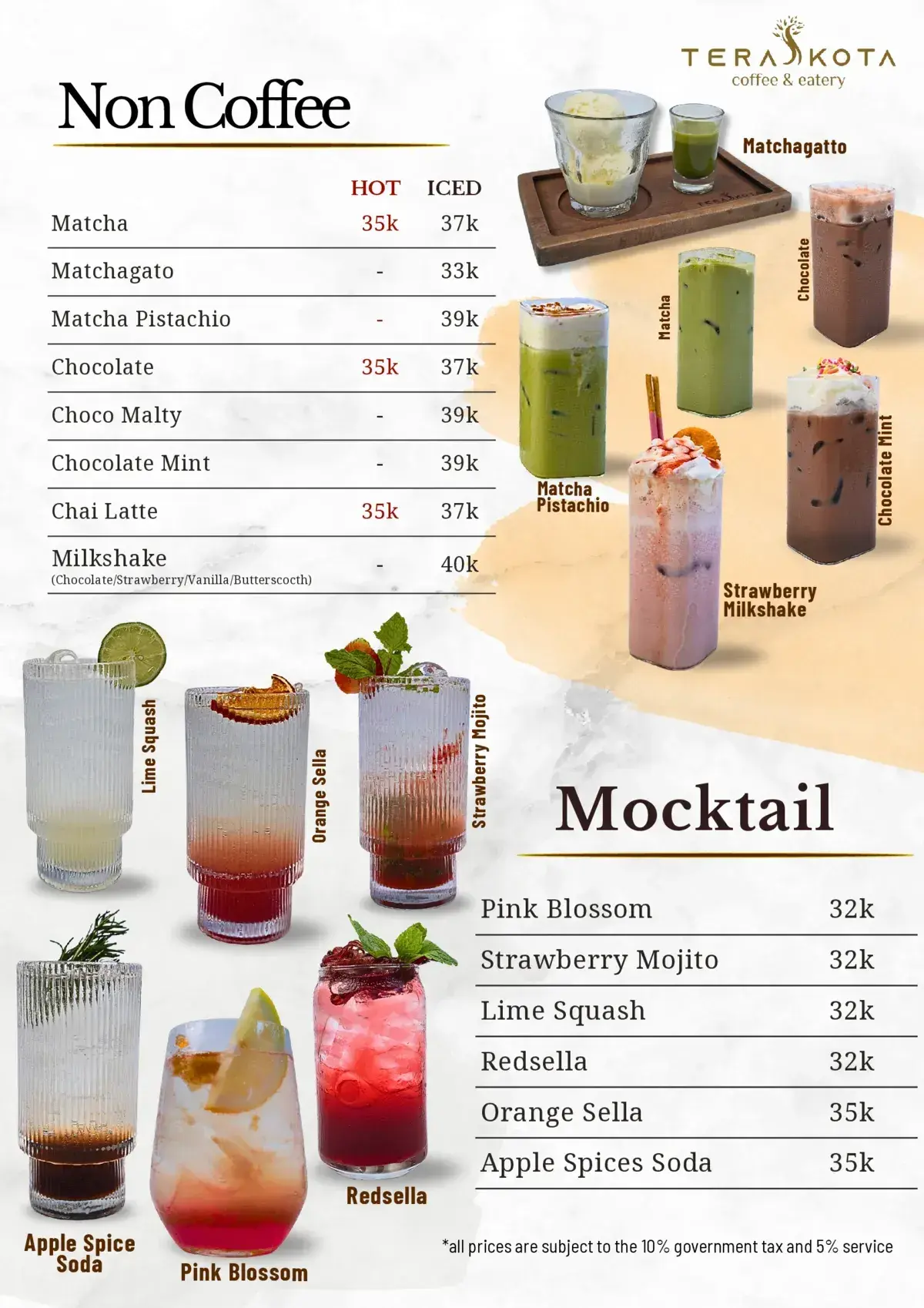 Non Coffee - Mocktail